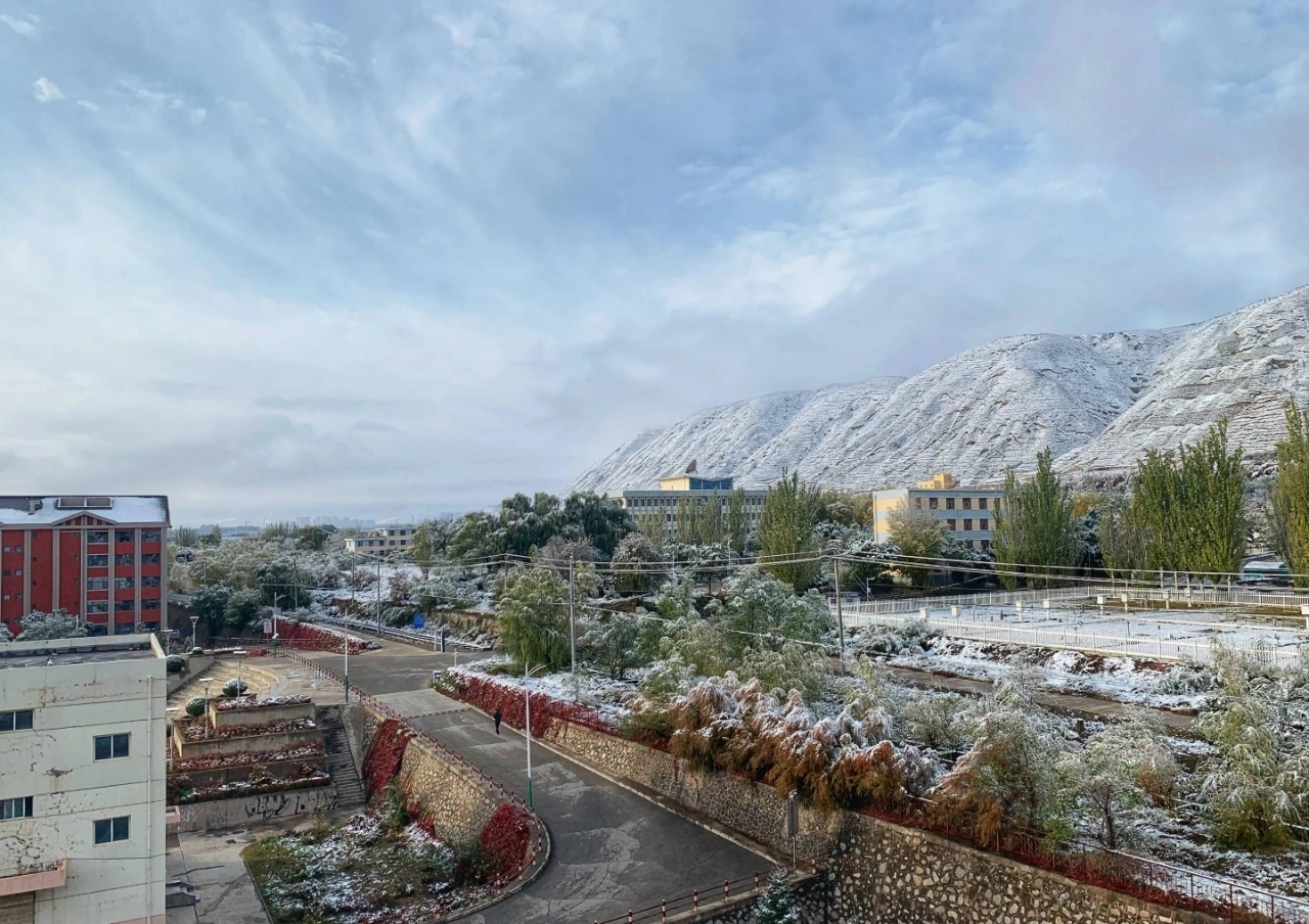 榆中校区雪景